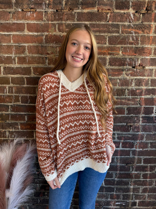 Ivy Fleece Knit Hoodie