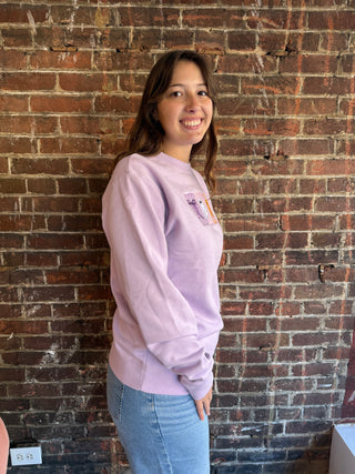 Halloween Embroidered Sweatshirt