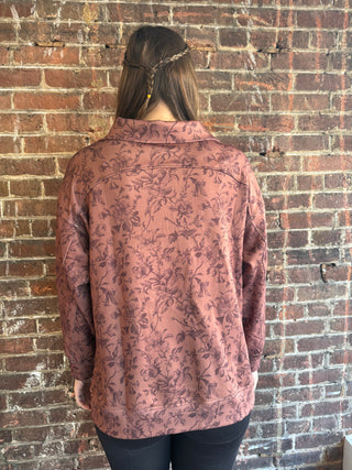 Everyday Pullover | Rosewood Bloom