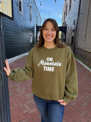 On Mountain Time Sweatshirt
