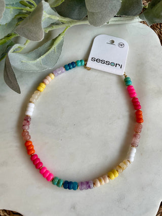 Summer Lovin' Beaded Necklace