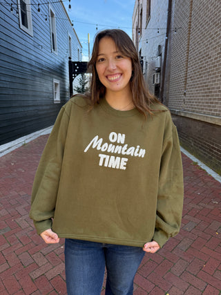 On Mountain Time Sweatshirt