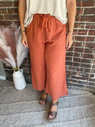 Farah Pants | Red Clay