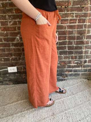 Farah Pants | Red Clay