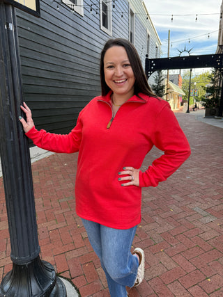 Miley Pullover | Red