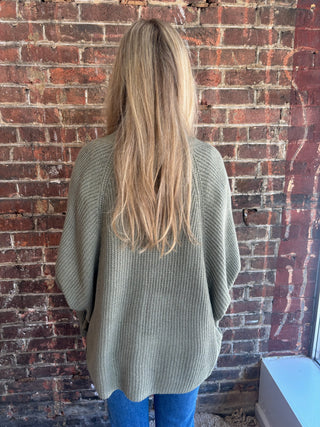 Charli Cardigan | Light Olive