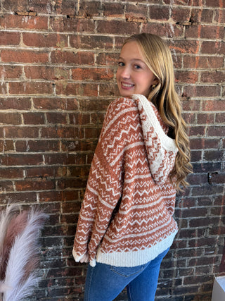 Ivy Fleece Knit Hoodie