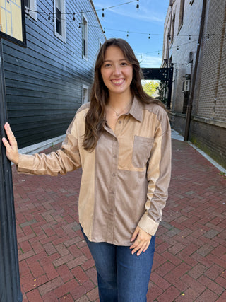 Raelynn Button-Up Top