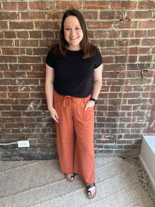 Farah Pants | Red Clay