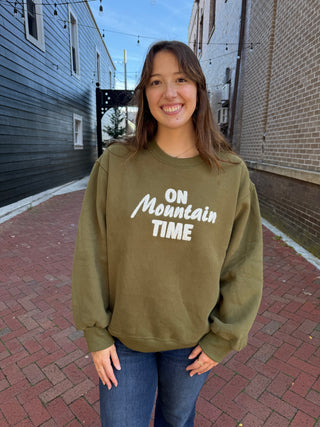 On Mountain Time Sweatshirt