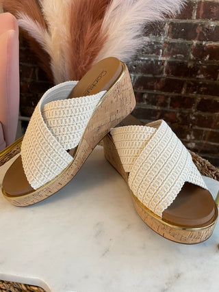 Peace Out Wedges | Ivory