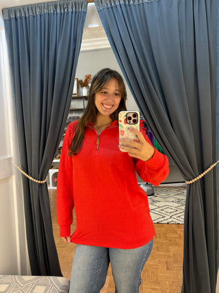 Miley Pullover | Red