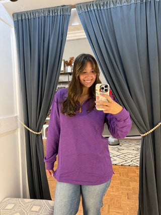 Miley Pullover | Purple