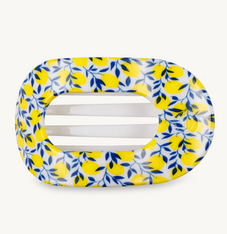 Limoncello Large Flat Round Hair Clip