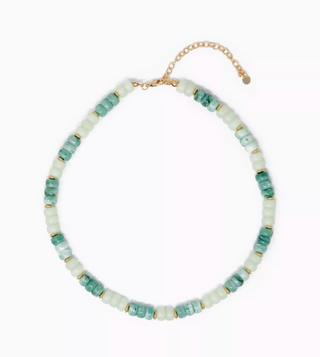 Mint to Be Beaded Necklace