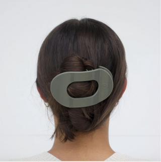 Sage It Ain't So Large Flat Round Hair Clip