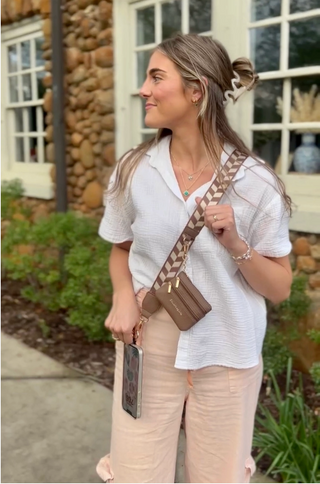 Clip & Go Strap- Chevron