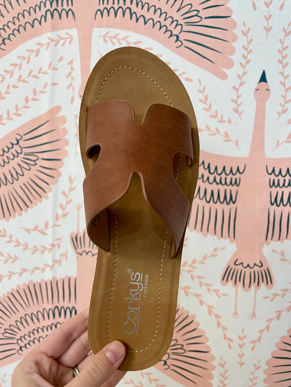 Hold Please Sandals | Bourbon