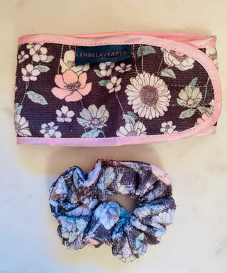 High & Dry Microfiber Scrunchie/Headband Duo