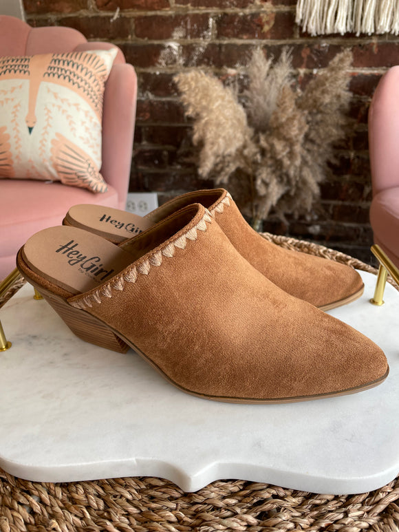 Sizzle Heeled Mules