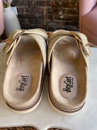 Booked Sandals | Beige