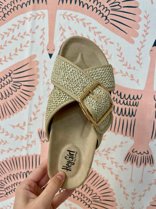 Booked Sandals | Beige