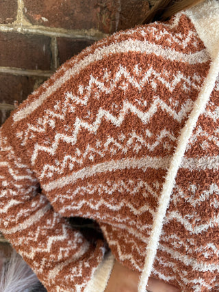 Ivy Fleece Knit Hoodie