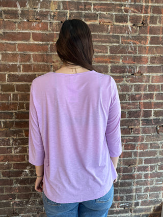 Evelyn Top | Lilac