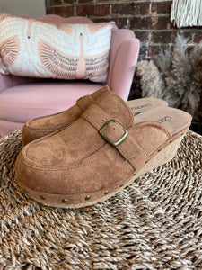 Just Precious Wedge Clogs | Tobacco