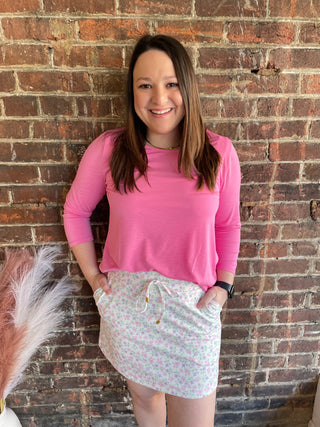 Spirit Of Spring Floral Skort