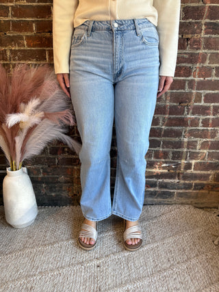 Kate Light Wash Barrel Jeans