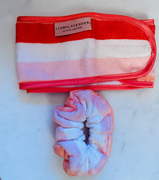 High & Dry Microfiber Scrunchie/Headband Duo