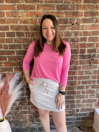 Spirit Of Spring Floral Skort