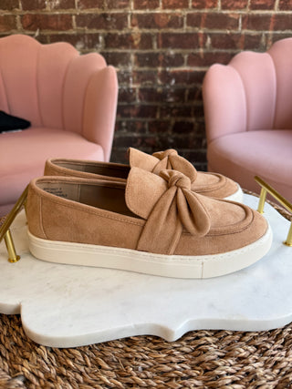 Why Knot | Camel Faux Suede