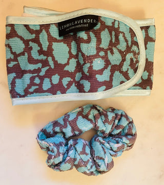 High & Dry Microfiber Scrunchie/Headband Duo