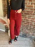 Luna Pants | Maroon