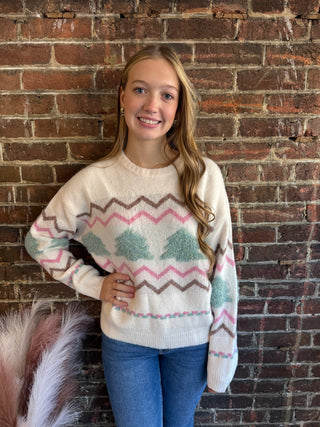 Tree Sweater Top