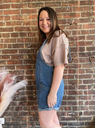 Rylee Denim Romper