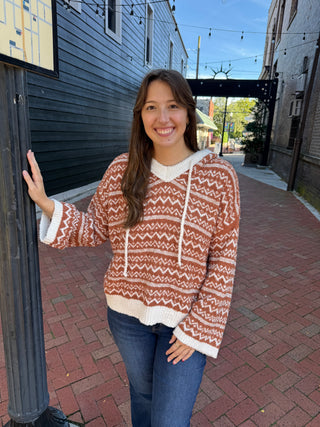 Ivy Fleece Knit Hoodie