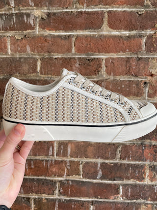Waiting List Sneakers | Tan Combo