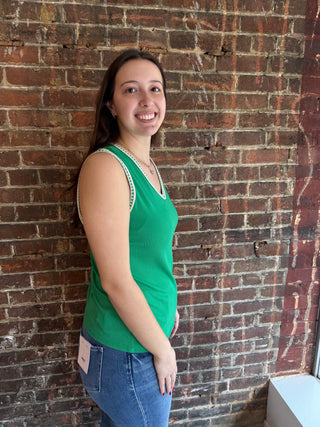 Whisper Tank | Kelly Green
