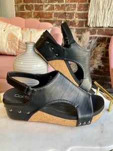 Volta Wedges | Black