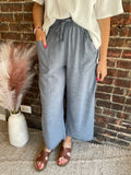 Farah Pants | Slate Blue