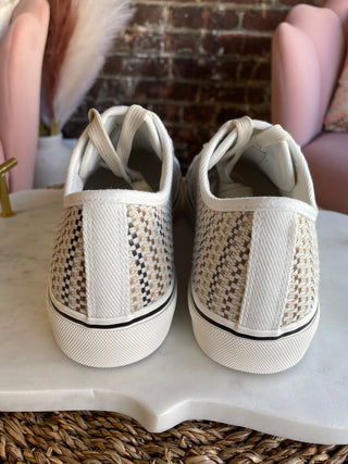 Waiting List Sneakers | Tan Combo