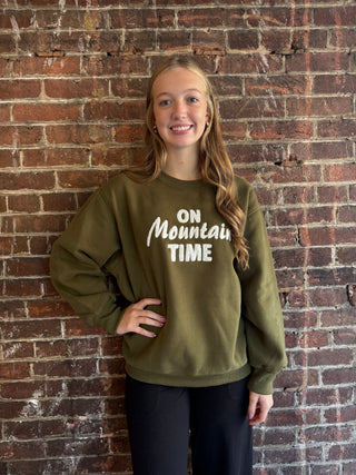 On Mountain Time Sweatshirt