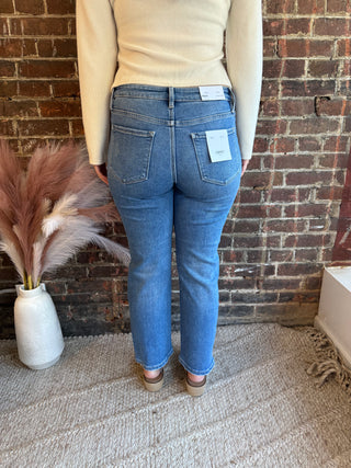 Charlie Ankle Straight Jeans