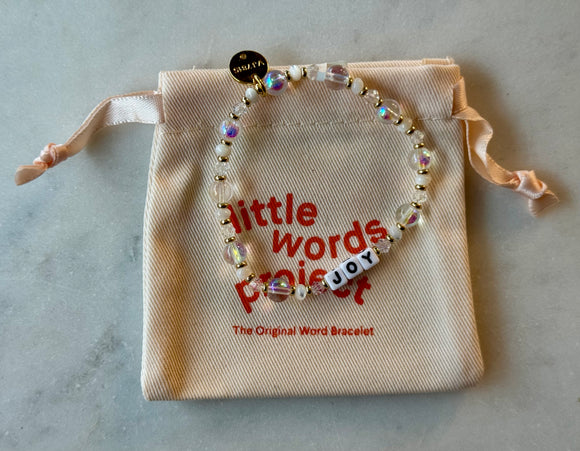Joy Bracelet- Glass Ornaments
