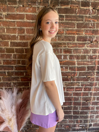Mindy Top | Ivory