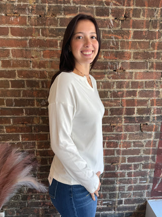 Brynlee Top | Ivory
