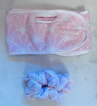 High & Dry Microfiber Scrunchie/Headband Duo